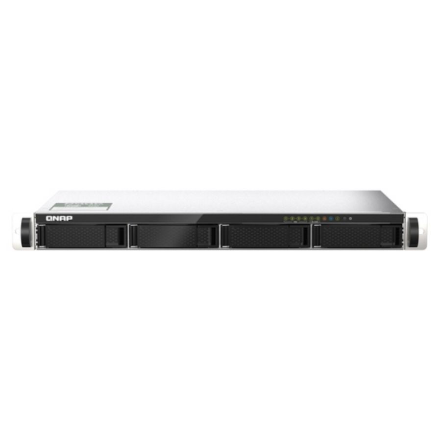 Qnap nas - 4-bay , 4gb ddr4 sodimm ram (1 slot, up to 32gb), 4 x 2.5/3.5 sata 6gbps hdd bay, 2 x m