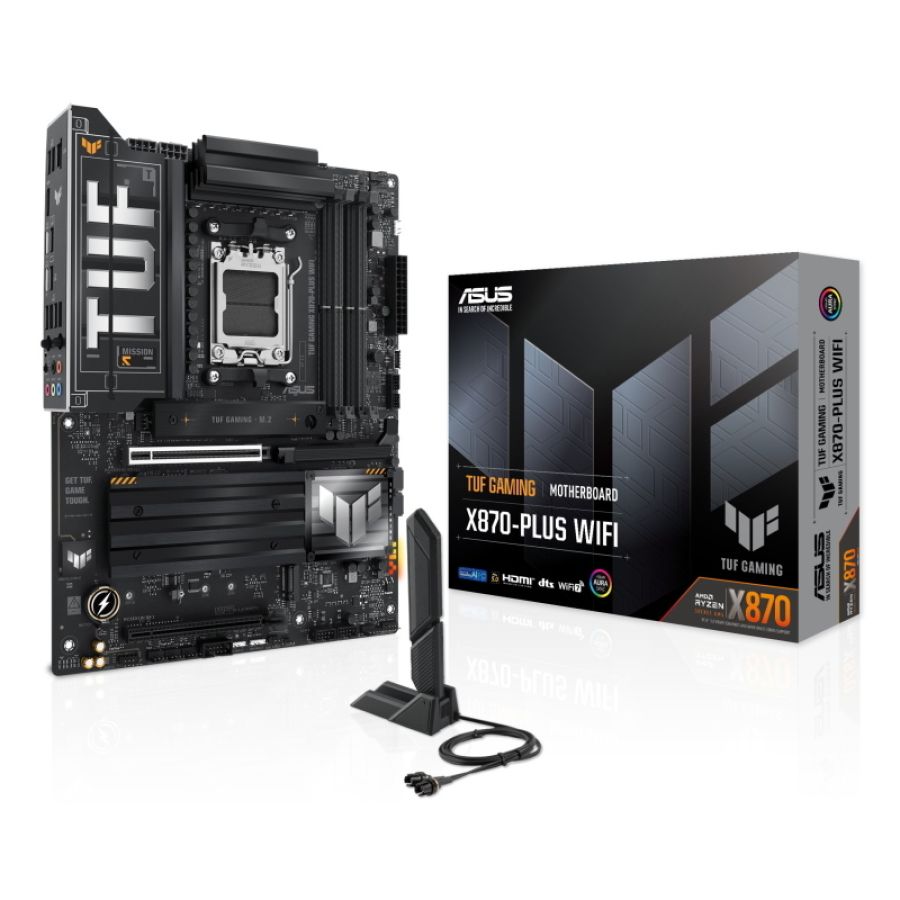 Asus tuf gaming x870-plus wifi amd x870 socket am5 atx
