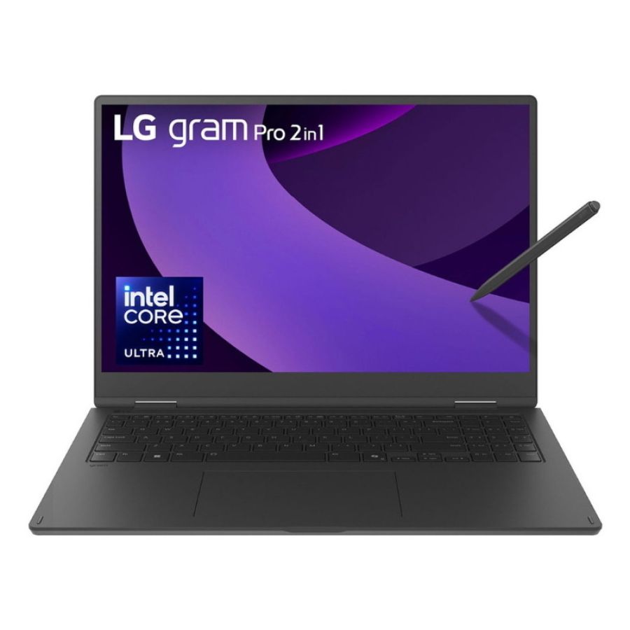 Lg gram pro 16tb90tp intel core ultra 7 255h ibrido (2 in 1) 40,6 cm (16\) touch screen wqxga+ 16 gb lpddr - tastiera qwertz