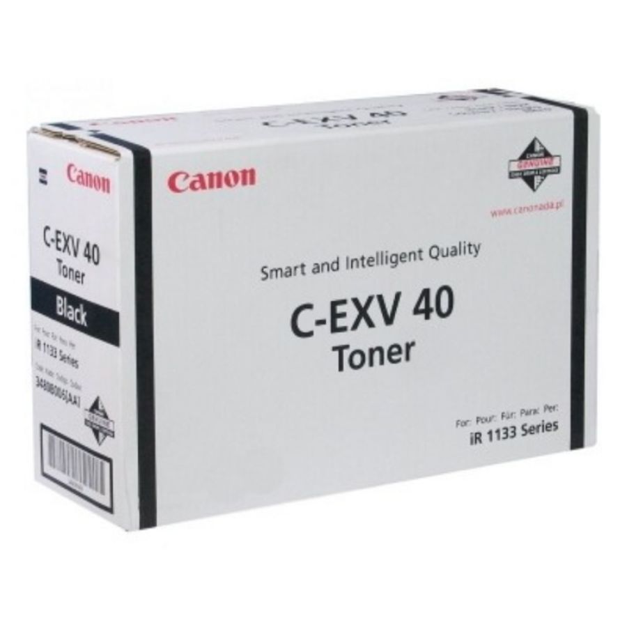 Canon c-exv 40 cartuccia toner 1 pz originale nero