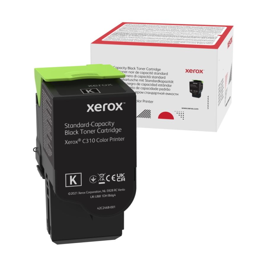 Xerox cartuccia toner nero a capacità standard da 3000 pagine per stampante a colori ® c310/multifunzione a colori ® c315