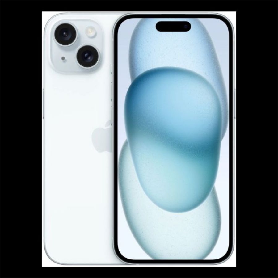 Smartphone iphone 15 256gb blu - ricondizionato - gar. 6 mesi - grado a