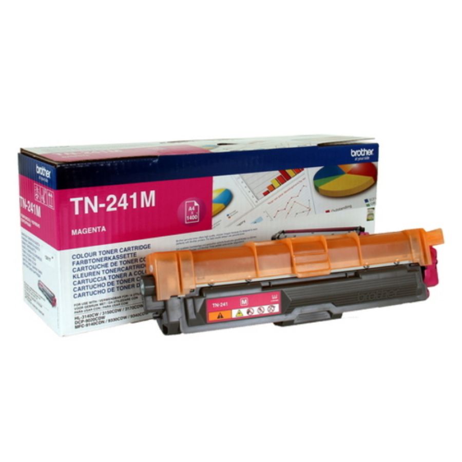 Brother toner magenta 1.400 pag per dcp9020cdw - hl3140cw - hl3150cdw - hl3170cdw - mfc-9330cdw - mfc-9340cdw