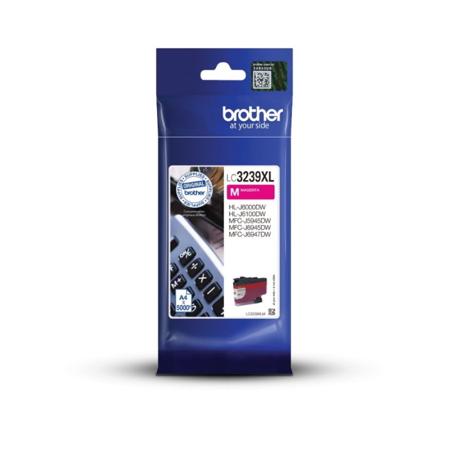 Brother lc-3239xlm cartuccia d\`inchiostro 1 pz originale resa elevata (xl) magenta