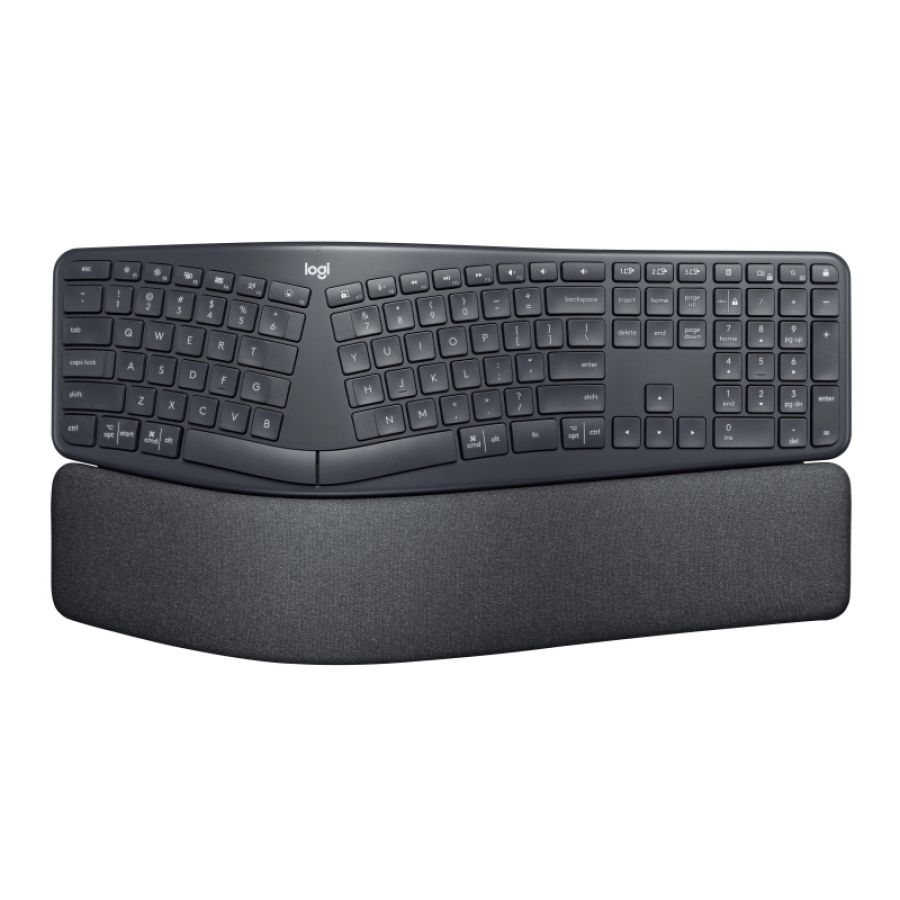Logitech k860 for business tastiera bluetooth azerty francese grafite