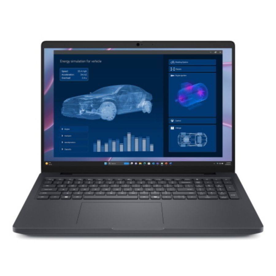 Dell pro max 16 mc16255 copilot+ pc ai workstation mobile 16 wuxga amd ryzen ai 7 pro 450 ram 32gb-ssd 1tb nvme-nvidia rtx pro 500 blackwell 6gb-wi-fi 7 tri-band + gigabit lan-win 11 prof nero (y2j1g)