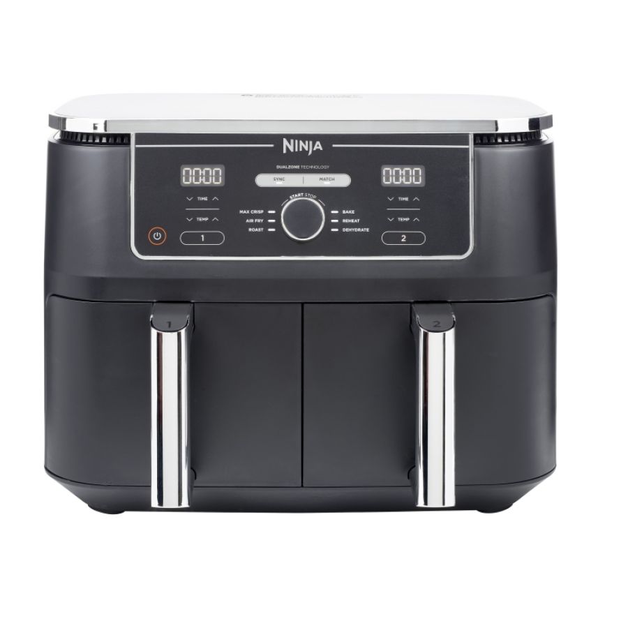 Ninja friggitrice ad aria dual zone max da 9,5 l af400eu