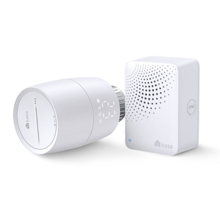 Kasa smart ke100 kit valvola del radiatore termostatico adatto per uso interno