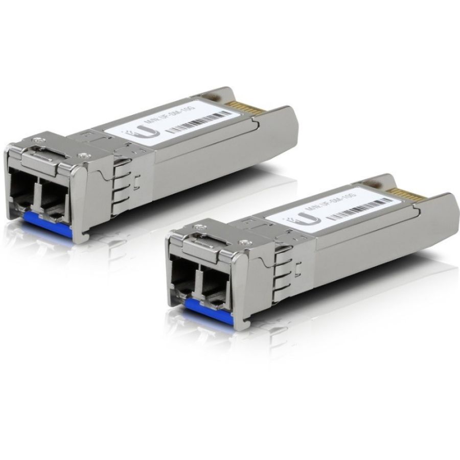Ubiquiti uacc-om-sm-10g-d-2 modulo del ricetrasmettitore di rete fibra ottica 10000 mbit/s sfp+ 1310 nm