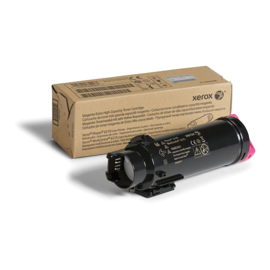 Xerox cartuccia toner magenta a altissima capacità da 4300 pagine per phaser® 6510, workcentre® 6515 (106r03691)