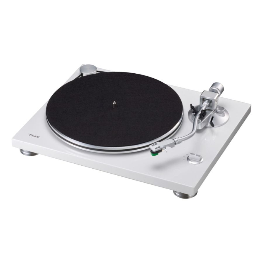 Teac tn-3b-se/wh giradischi con trasmissione a cinghia bianco manuale