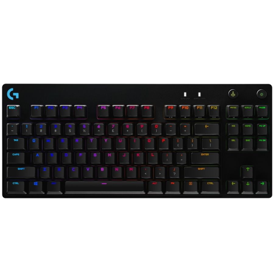 Logitech g pro gaming tastiera giocare usb nordic nero