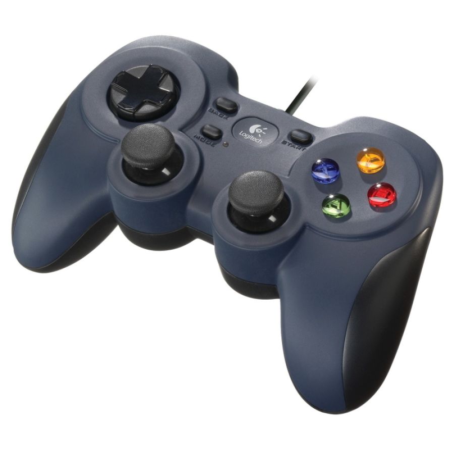 Logitech g f310 nero, blu, multicolore usb 2.0 gamepad analogico/digitale pc
