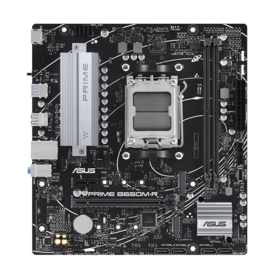 Asus prime b650m-r amd b650 presa di corrente am5 micro atx