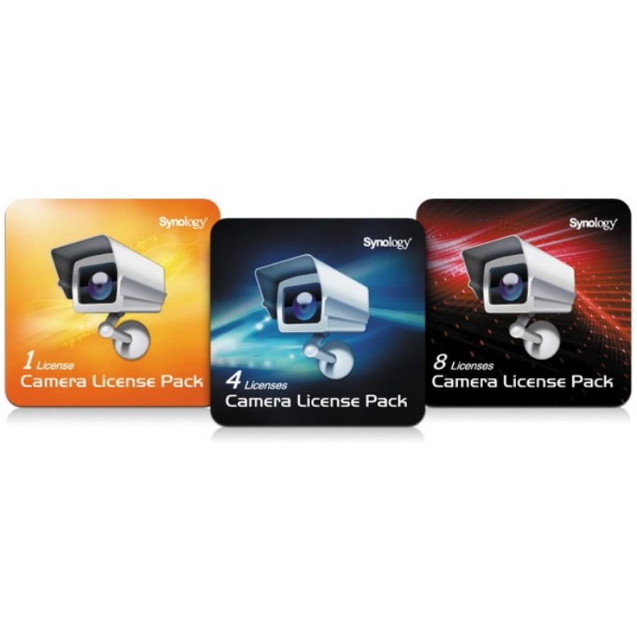 Synology 4 cam lic pack 4 licenza/e
