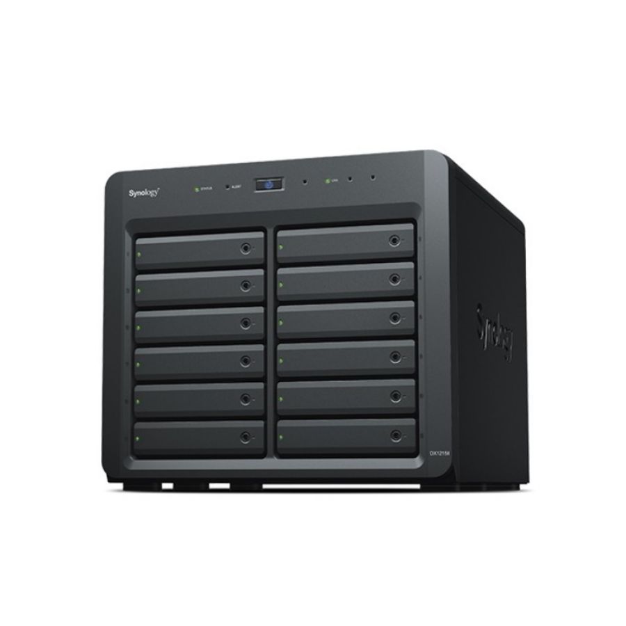 Synology dx1215ii contenitore di unità di archiviazione box esterno hdd/ssd nero 2.5/3.5\
