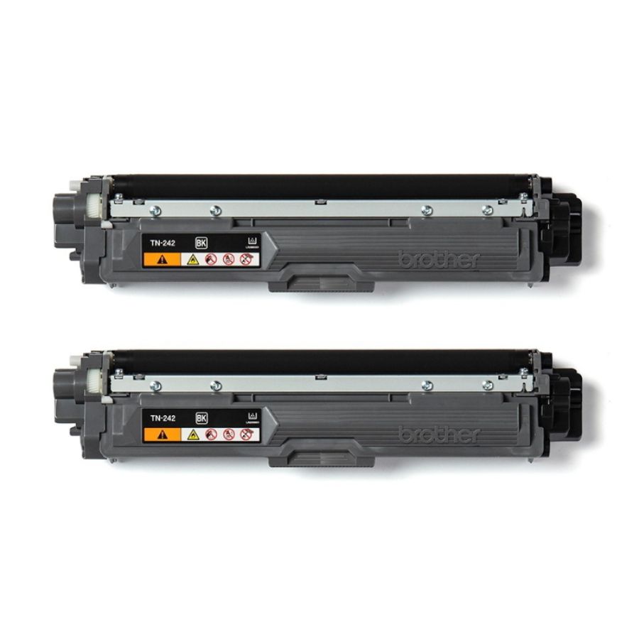 Brother tn-242bktwin cartuccia toner 2 pz originale nero