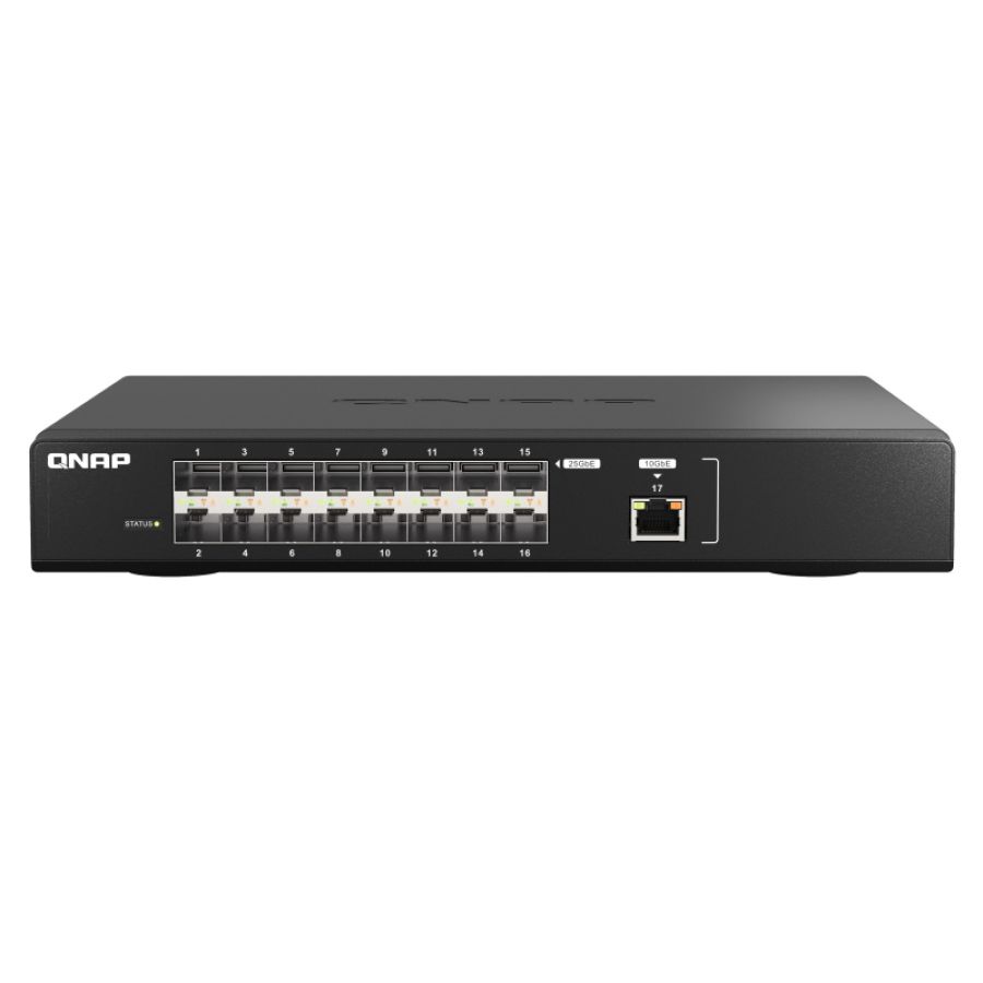Qnap qsw-m5216-1t switch di rete gestito l2 nero