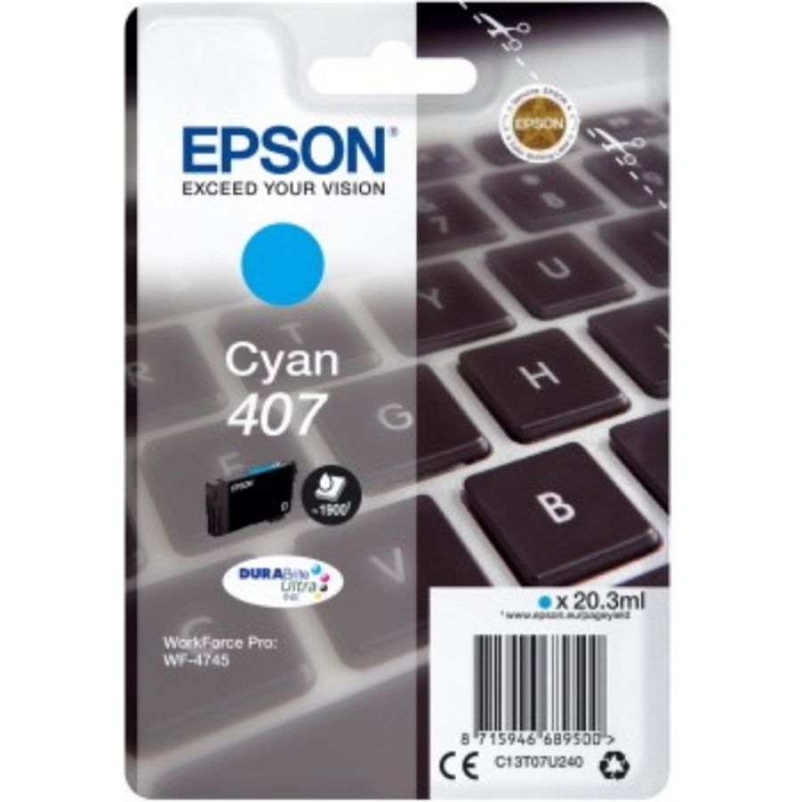 Epson wf-4745 series ink cartridge l cyan