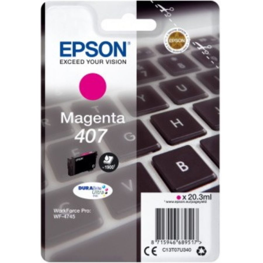 Epson wf-4745 cartuccia d\`inchiostro 1 pz originale resa elevata (xl) magenta