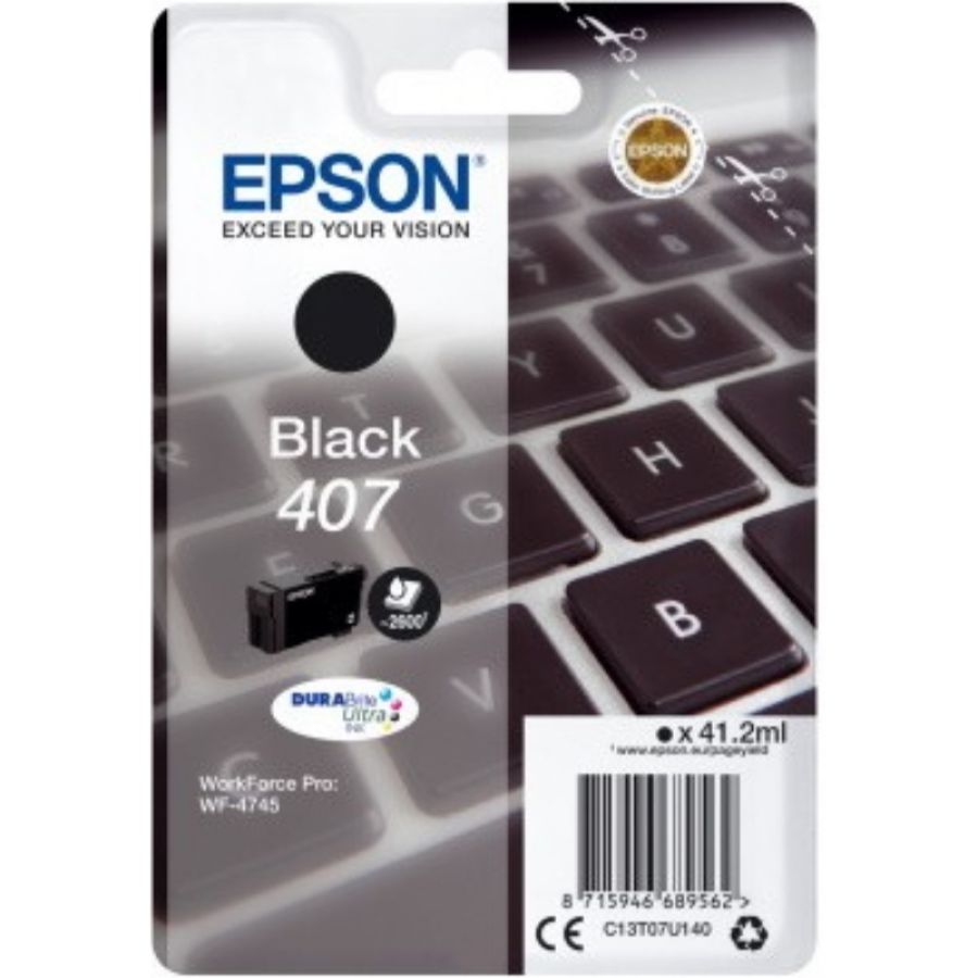 Epson wf-4745 cartuccia d\`inchiostro 1 pz compatibile resa elevata (xl) nero