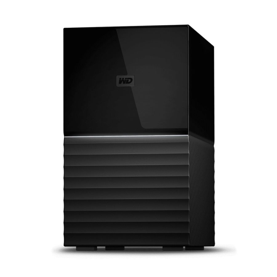 Western digital my book duo disco rigido esterno 28 tb nero
