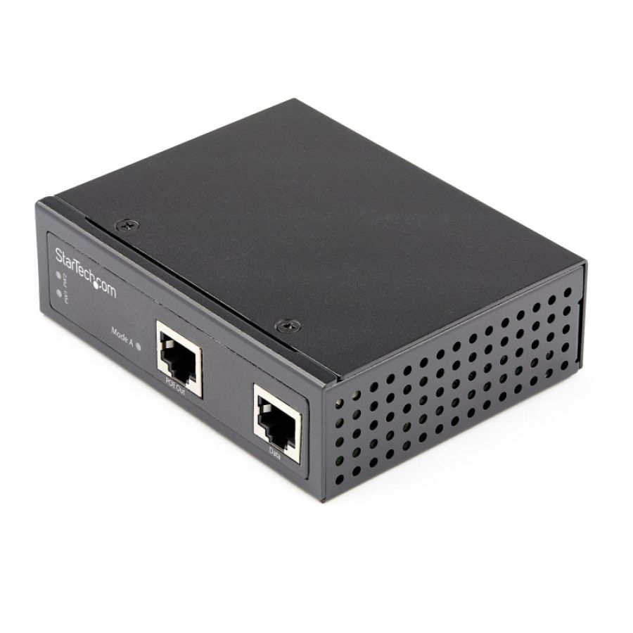 Startech.com poe injector gigabit ethernet industriale 30w - adattatore poe gb lan specification ieee 802.3at/802.3af power