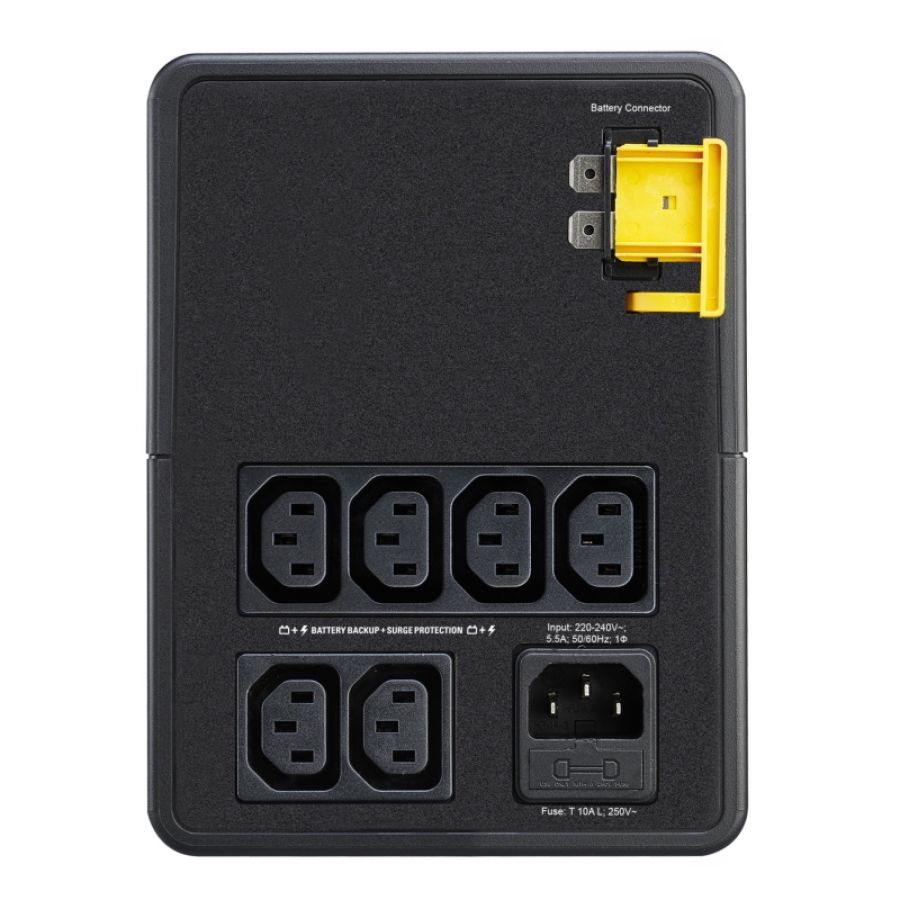 Apc easy ups gruppo di continuità (ups) a linea interattiva 1,2 kva 650 w 6 presa(e) ac
