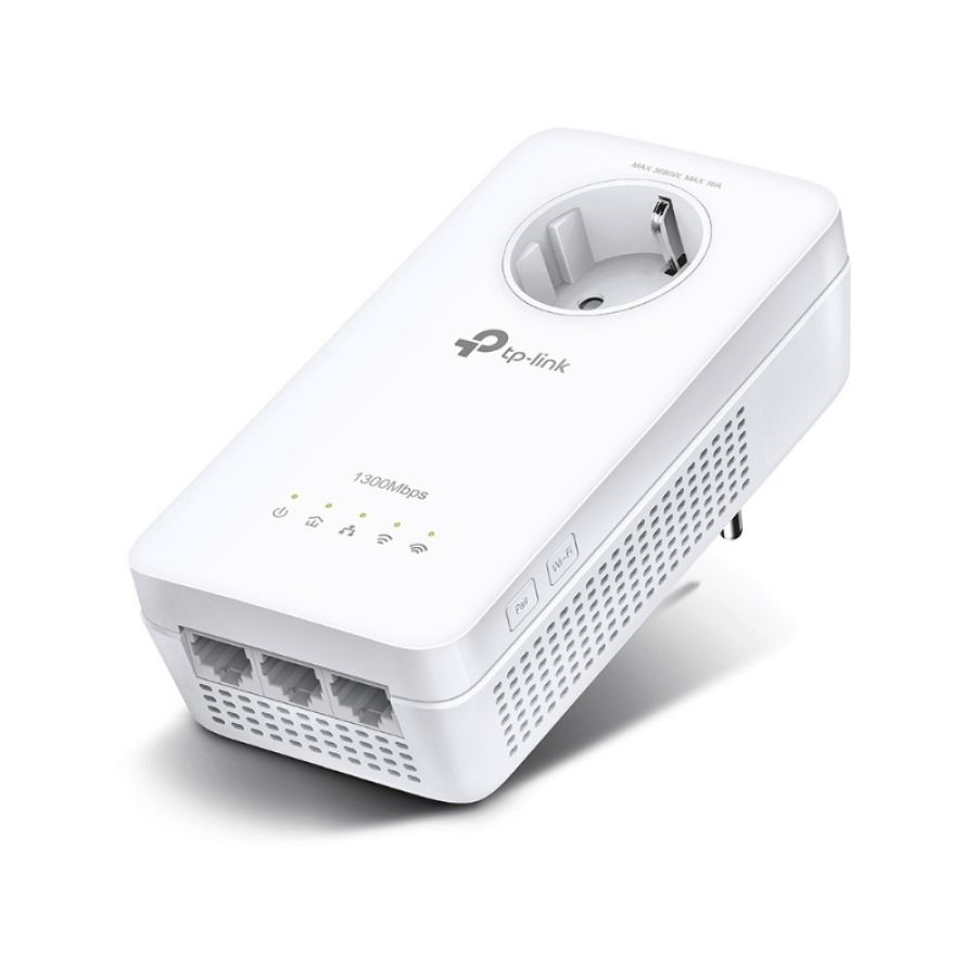Tp-link tl-wpa8631p adattatore di rete powerline 300 mbit/s collegamento ethernet lan wi-fi bianco 1 pz