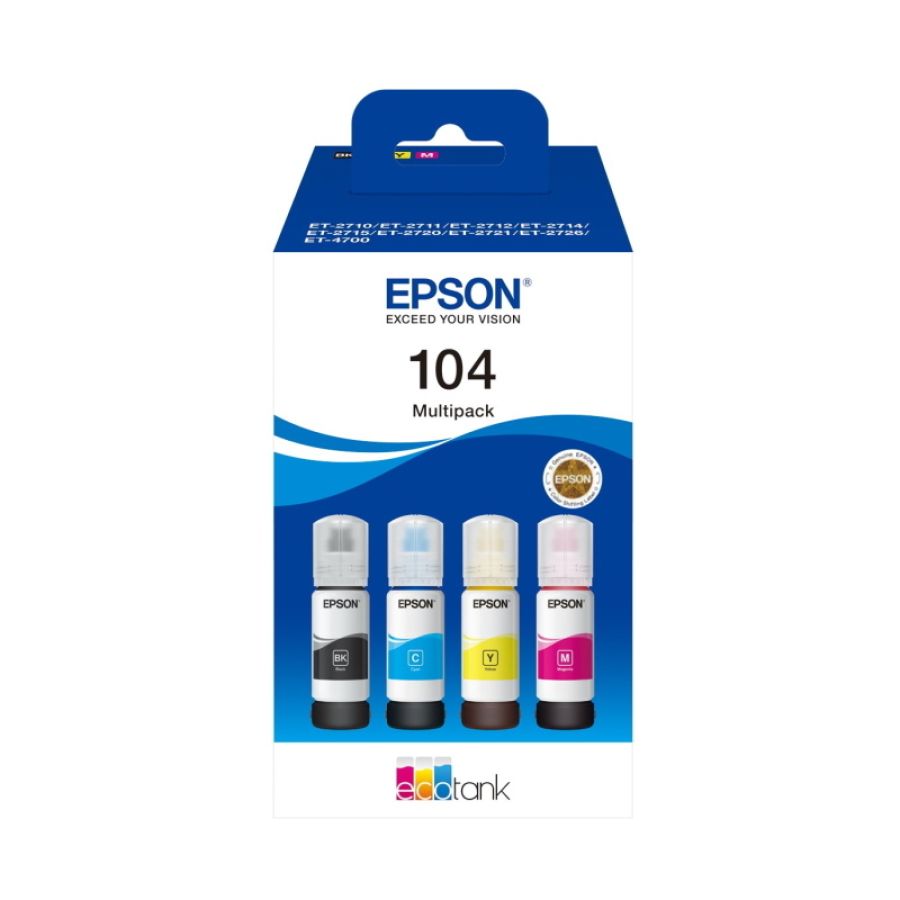 Epson 104 ecotank 4-colour multipack