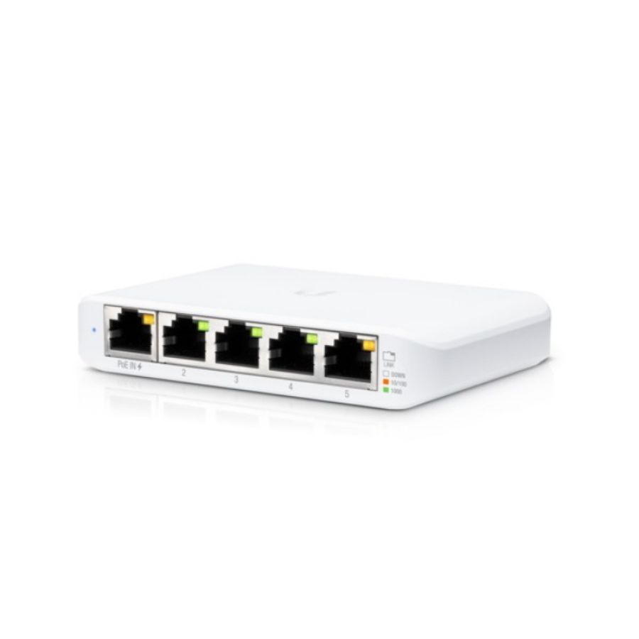 Ubiquiti unifi usw flex mini gestito l2 gigabit ethernet (10/100/1000) supporto power over ethernet (poe) bianco