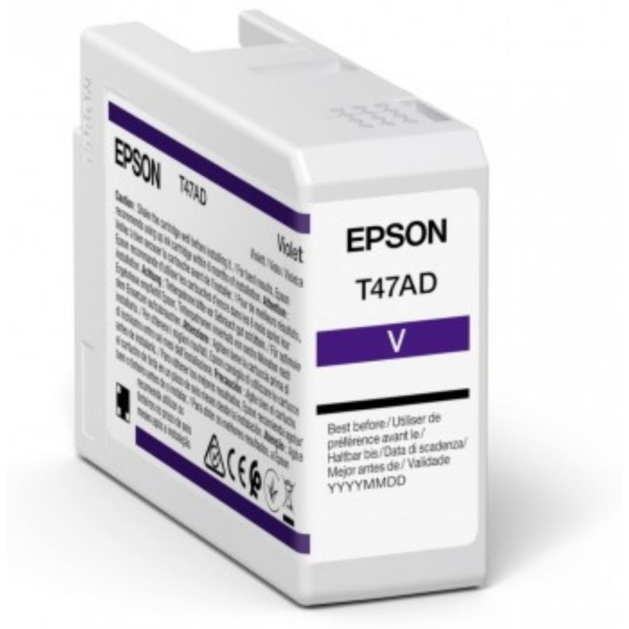 Epson t47ad ultrachrome pro cartuccia d\`inchiostro 1 pz originale viola