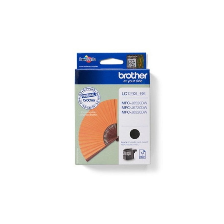 Brother lc129xlbk cartuccia d\`inchiostro 1 pz originale resa elevata (xl) nero
