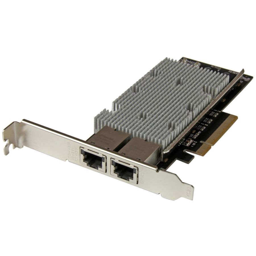 Startech.com scheda di rete pci express a 2 porte 10 gbase-t ethernet con chipset intel x540