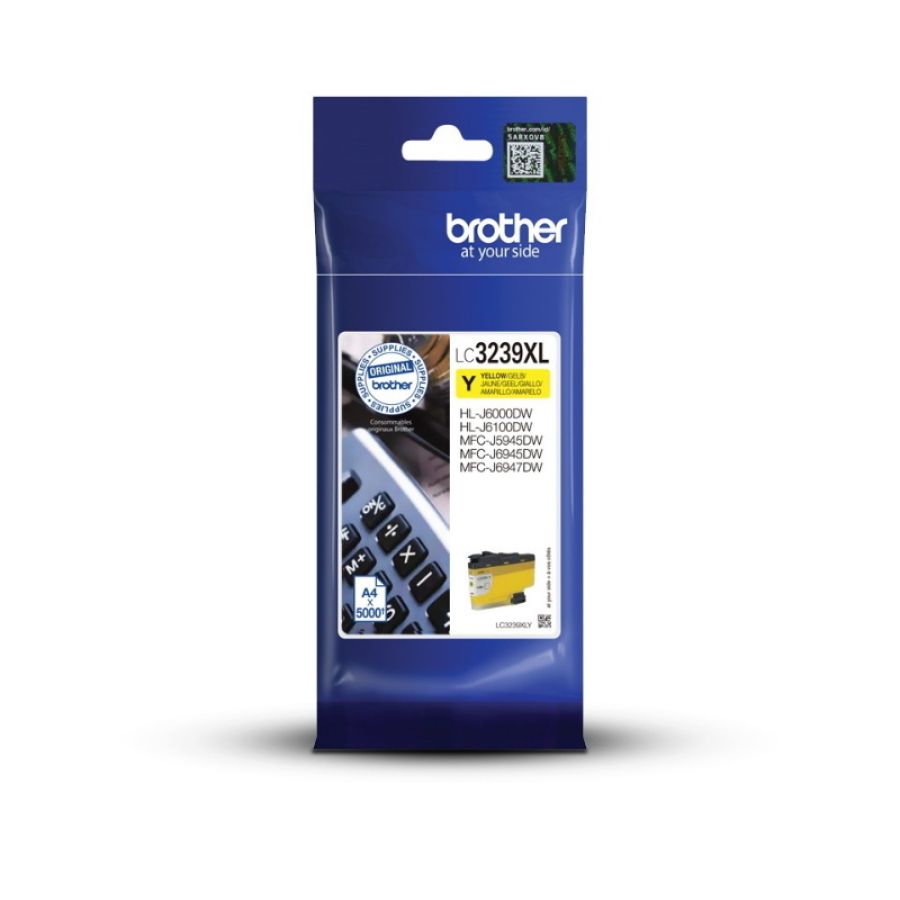 Brother lc-3239xly cartuccia d\`inchiostro 1 pz originale resa elevata (xl) giallo