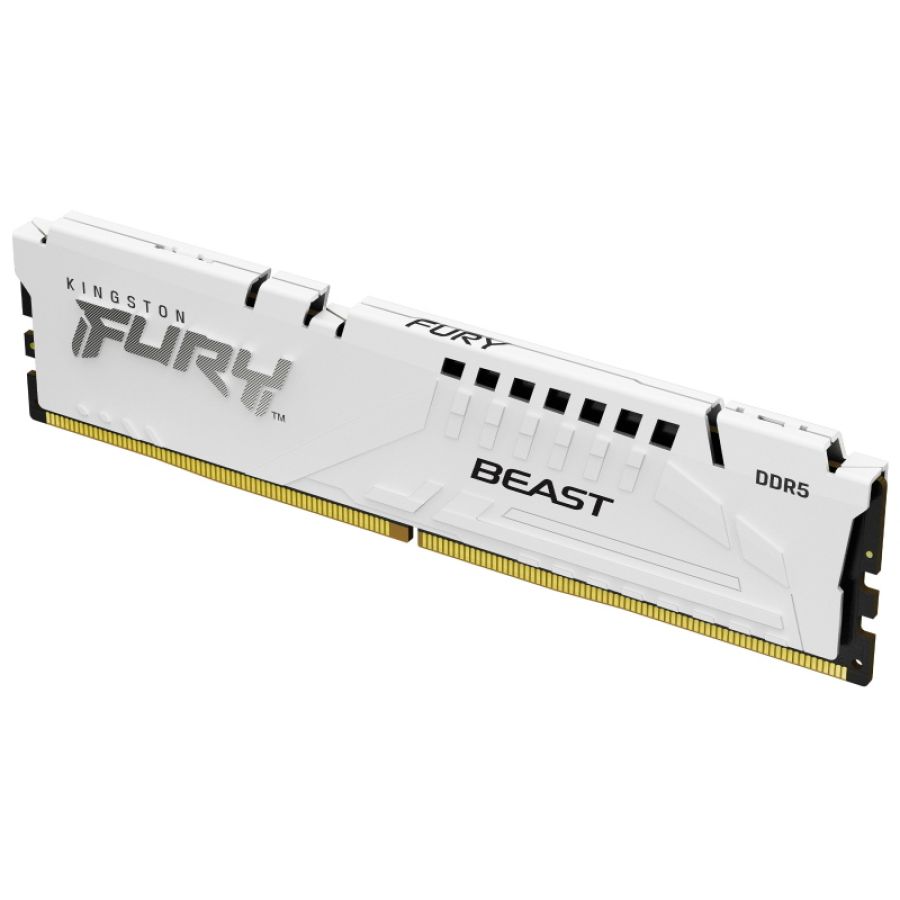Kingston technology fury beast 32gb 6000mt/s ddr5 cl30 dimm white expo