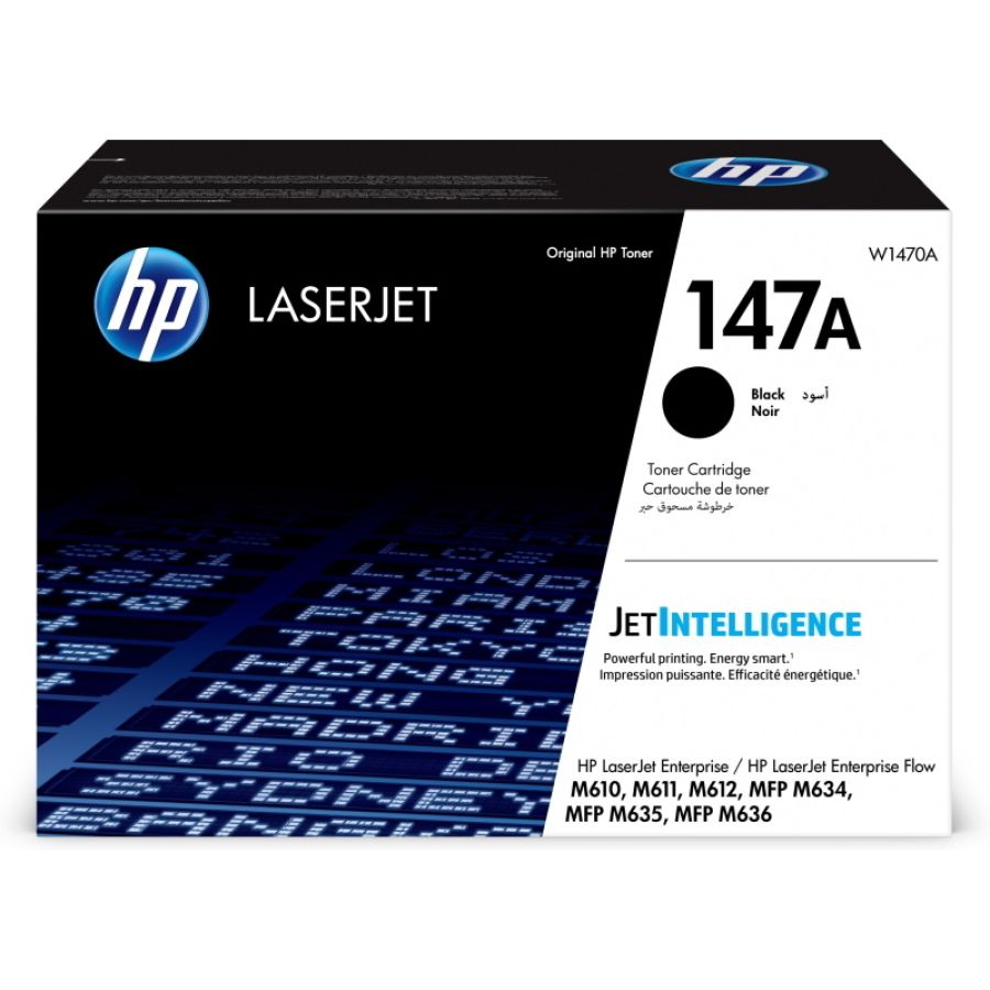 Hp laserjet cartuccia toner nero originale 147a