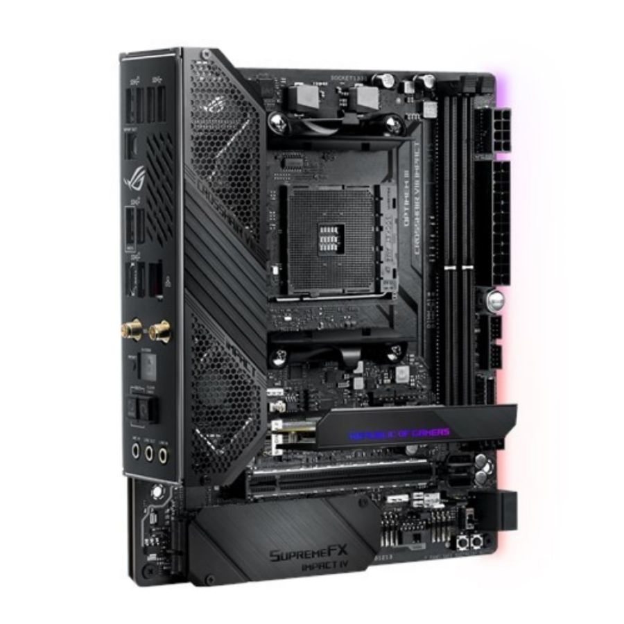Asus rog crosshair viii impact amd x570 socket am4 mini dtx