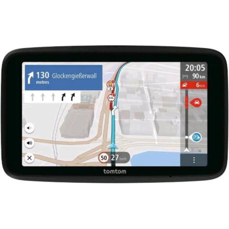 Tom tom go professional 6 navigatore per camion e bus 6 mappe europee e info sul traffico in tempo reale.wi-fi progettato per camion e veicoli di grandi dimensioni