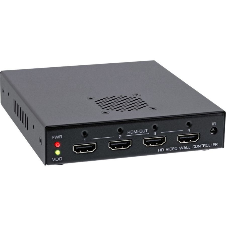 Inline hdmi video wall controller 1 a 4, full-hd