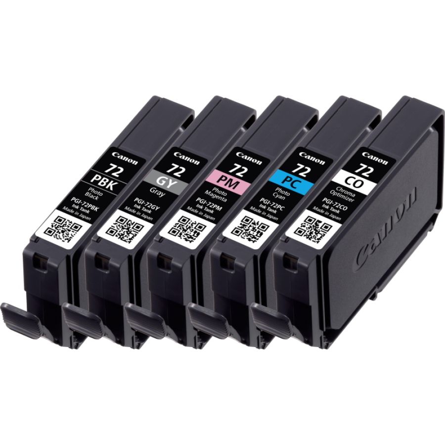 Canon cartucce d\`inchiostro multipack pgi-72 pbk/gy/pm/pc/co