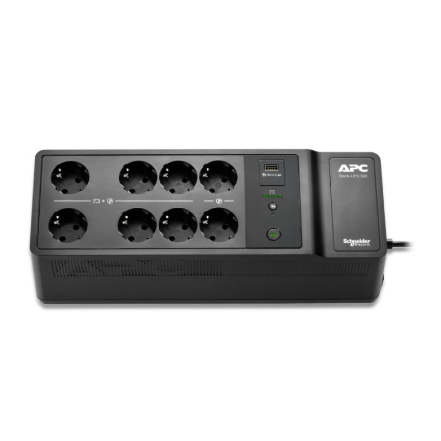 Apc be500g2-gr gruppo di continuitÀ (ups) standby (offline) 0,5 kva 300 w
