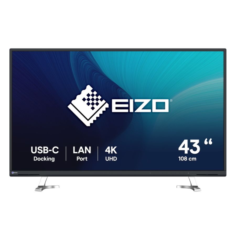 Eizo flexscan ev4340x-bk led display 108 cm (42.5\) 3840 x 2160 pixel 4k ultra hd nero