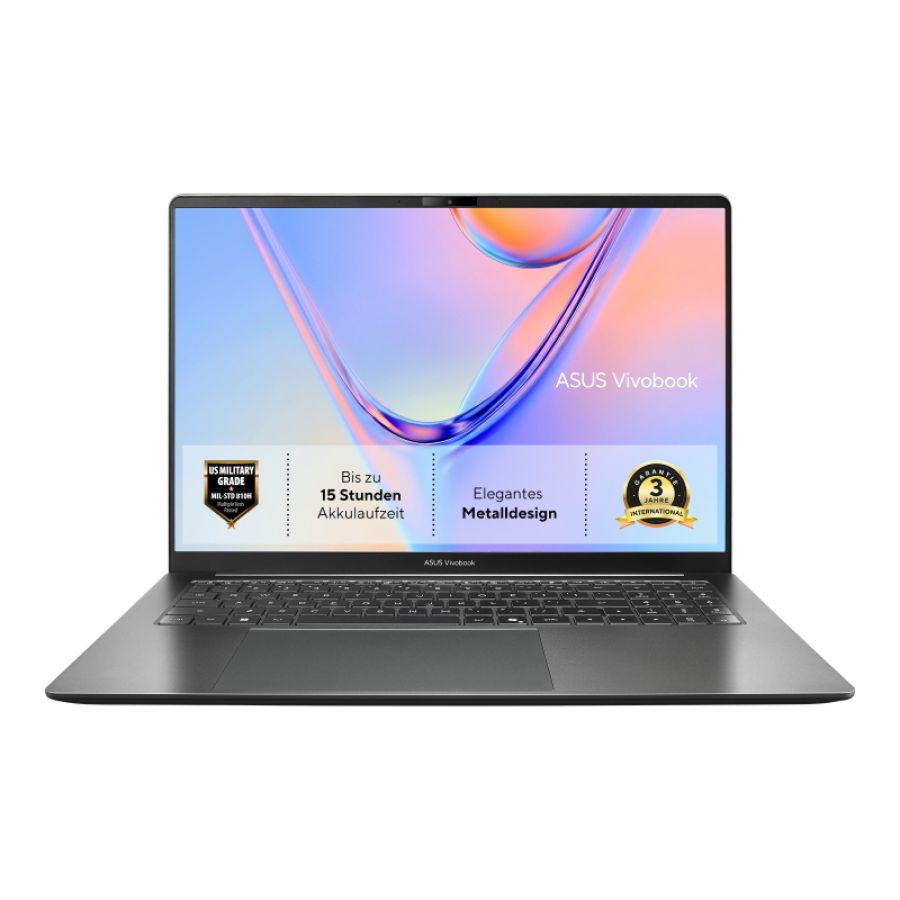 Asus vivobook s16 s5652ma-tk092w intel core 7 350 computer portatile 40,6 cm (16\) wuxga 16 gb lpddr5x-sdram 256 gb ssd wi-fi 6