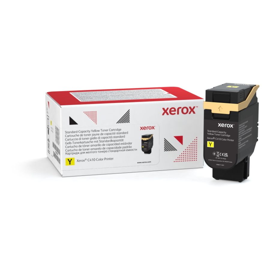 Xerox cartuccia toner giallo a capacità standard da 2000 pagine per stampante a colori ® c410/multifunzione a colori ®