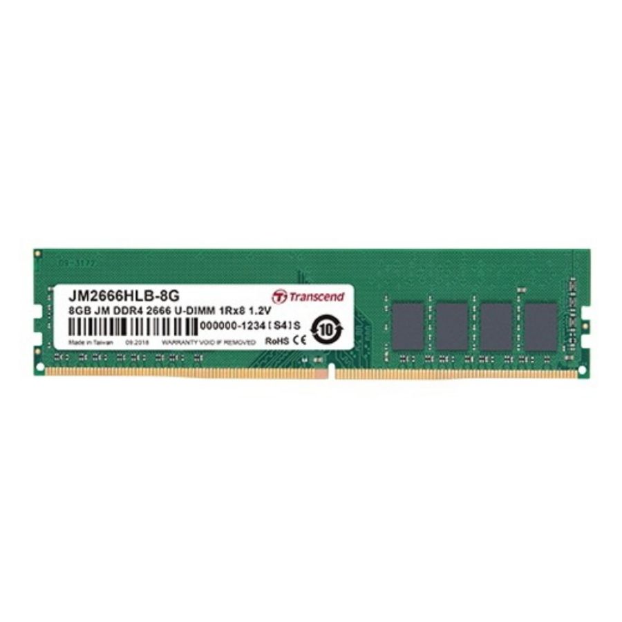 Transcend jetram jm2666hlb-16g memoria 16 gb 2 x 8 gb ddr4 2666 mhz