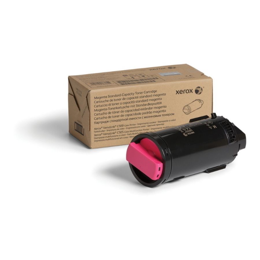 Xerox cartuccia toner magenta a capacità standard da 2400 pagine per multifunzione a colori ® versalink® c505, stampante a