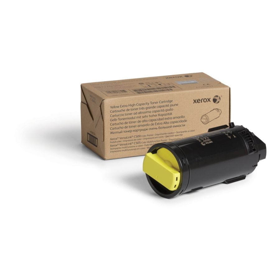 Xerox cartuccia toner giallo a altissima capacitÀ da 9000 pagine per multifunzione a colori ® versalink® c505, stampante a