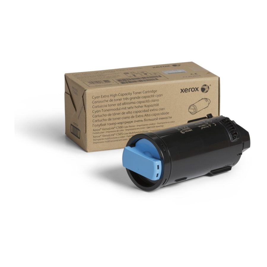 Xerox cartuccia toner ciano a altissima capacità da 9000 pagine per multifunzione a colori ® versalink® c505, stampante a