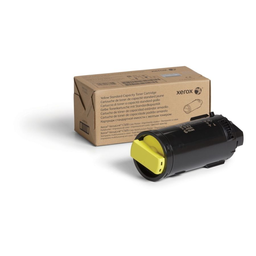 Xerox cartuccia toner giallo a capacità standard da 2400 pagine per multifunzione a colori ® versalink® c505, stampante a